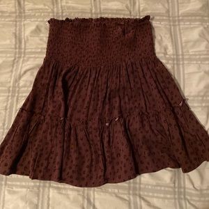 Hippie rose skirt